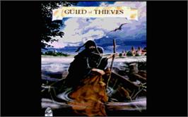 Title screen of Guild of Thieves on the Atari ST.