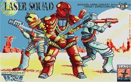 Title screen of Laser Squad on the Atari ST.