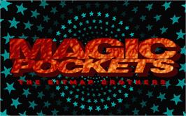 Title screen of Magic Pockets on the Atari ST.