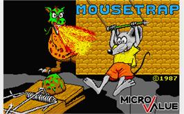 Title screen of Mouse Trap on the Atari ST.