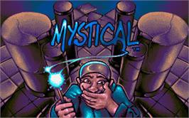 Title screen of Mystical on the Atari ST.