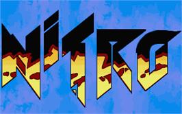 Title screen of Nitro on the Atari ST.