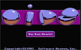 Title screen of Oids on the Atari ST.