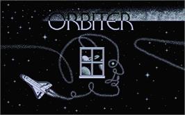 Title screen of Orbiter on the Atari ST.