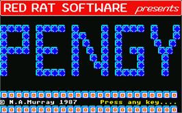 Title screen of Peking 3.0 on the Atari ST.