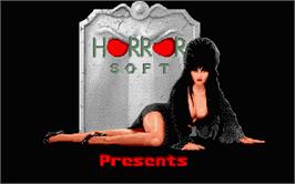 Title screen of Personal Nightmare on the Atari ST.