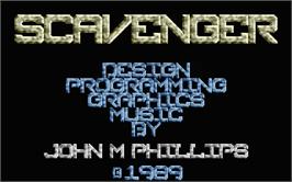 Title screen of Suspended on the Atari ST.
