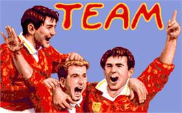 Title screen of Team on the Atari ST.