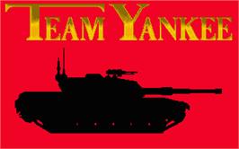 Title screen of Team Yankee on the Atari ST.