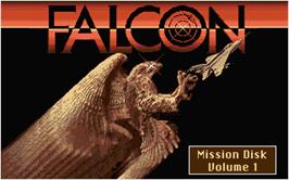 Title screen of Their Finest Missions: Volume One on the Atari ST.