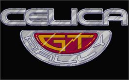 Title screen of Toyota Celica GT Rally on the Atari ST.