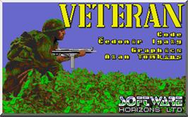 Title screen of Veteran on the Atari ST.
