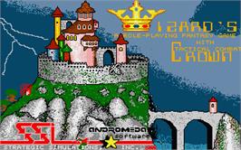 Title screen of Wizard's Crown on the Atari ST.