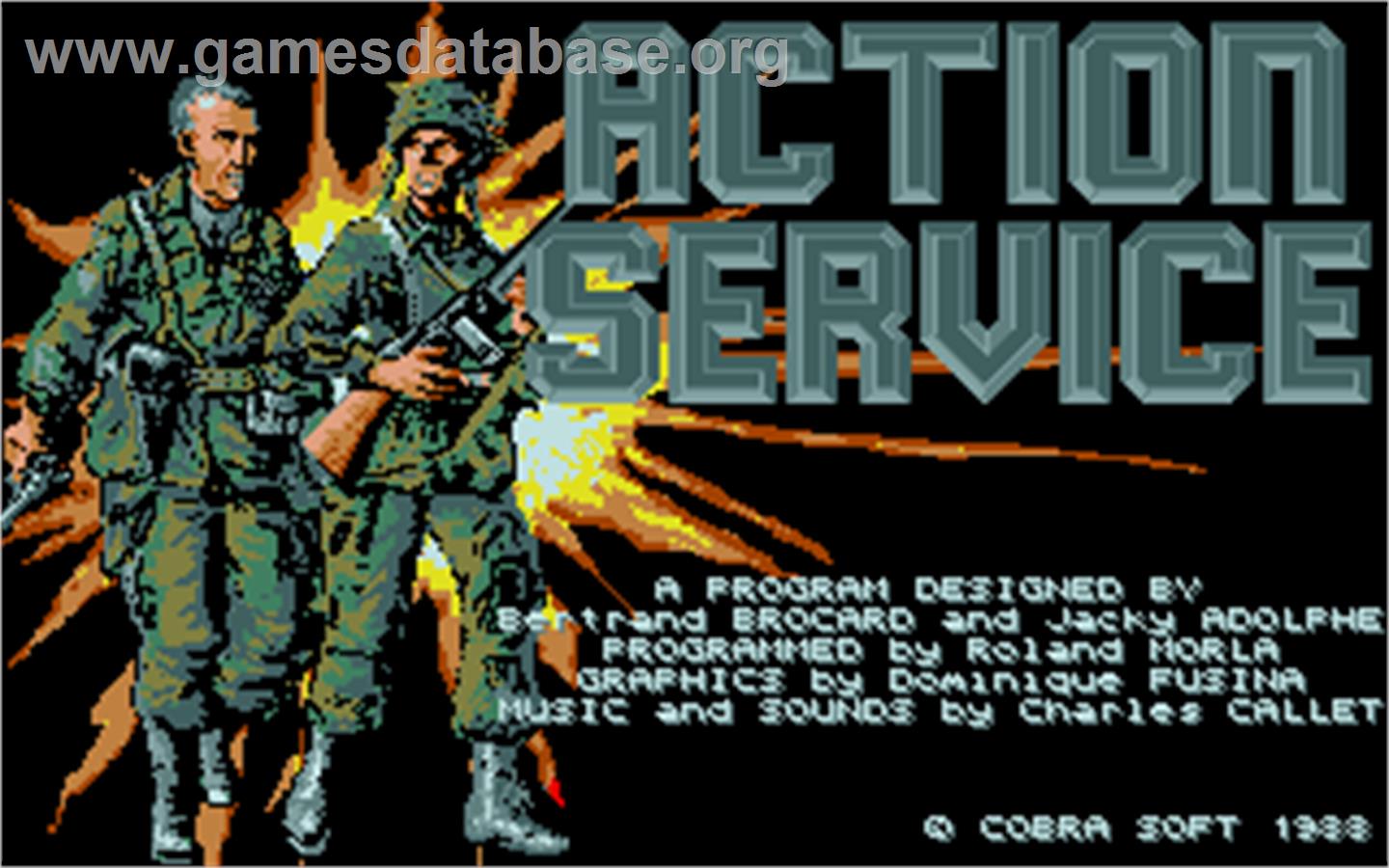 Action Pack - Atari ST - Artwork - Title Screen