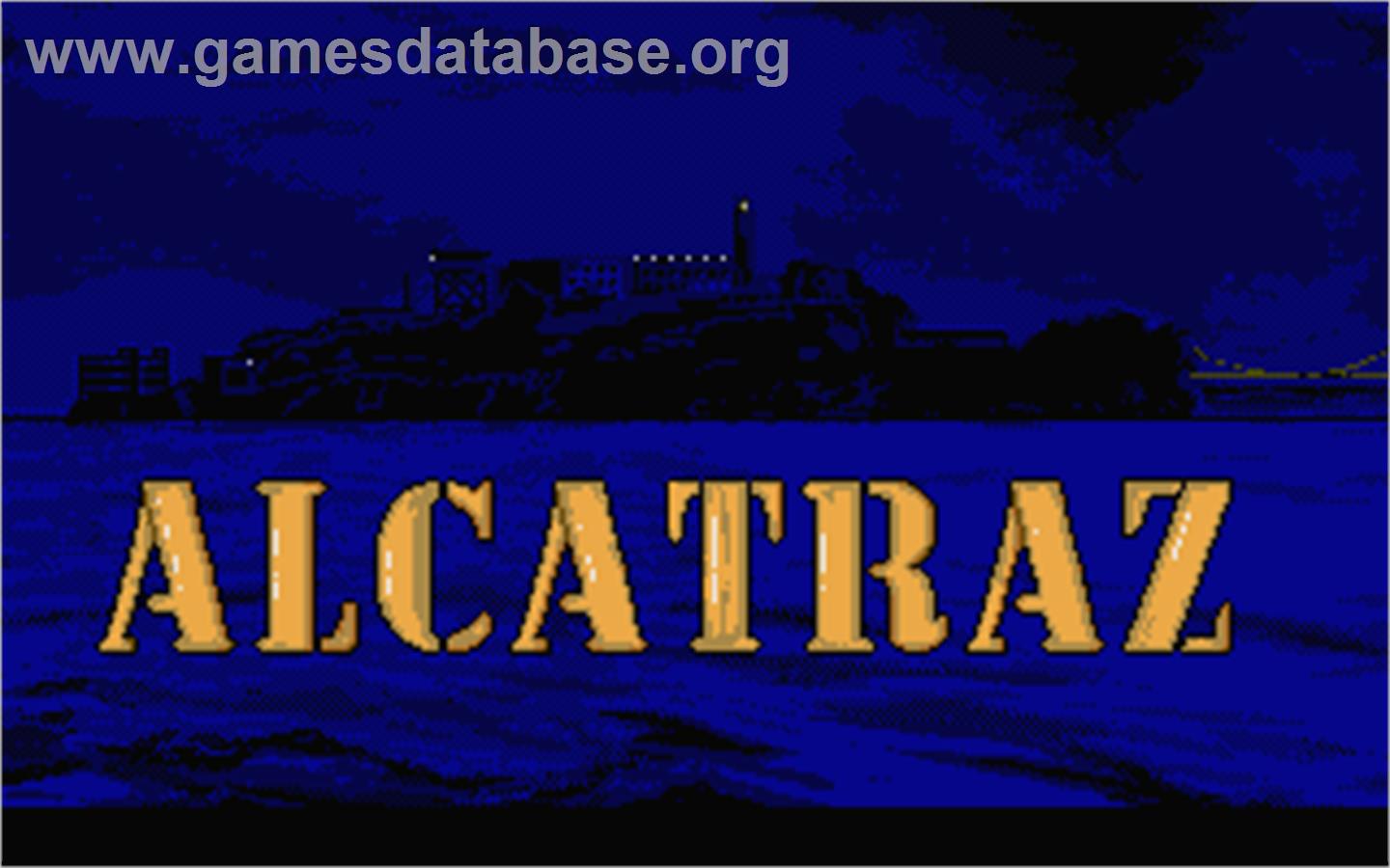Alcatraz - Atari ST - Artwork - Title Screen