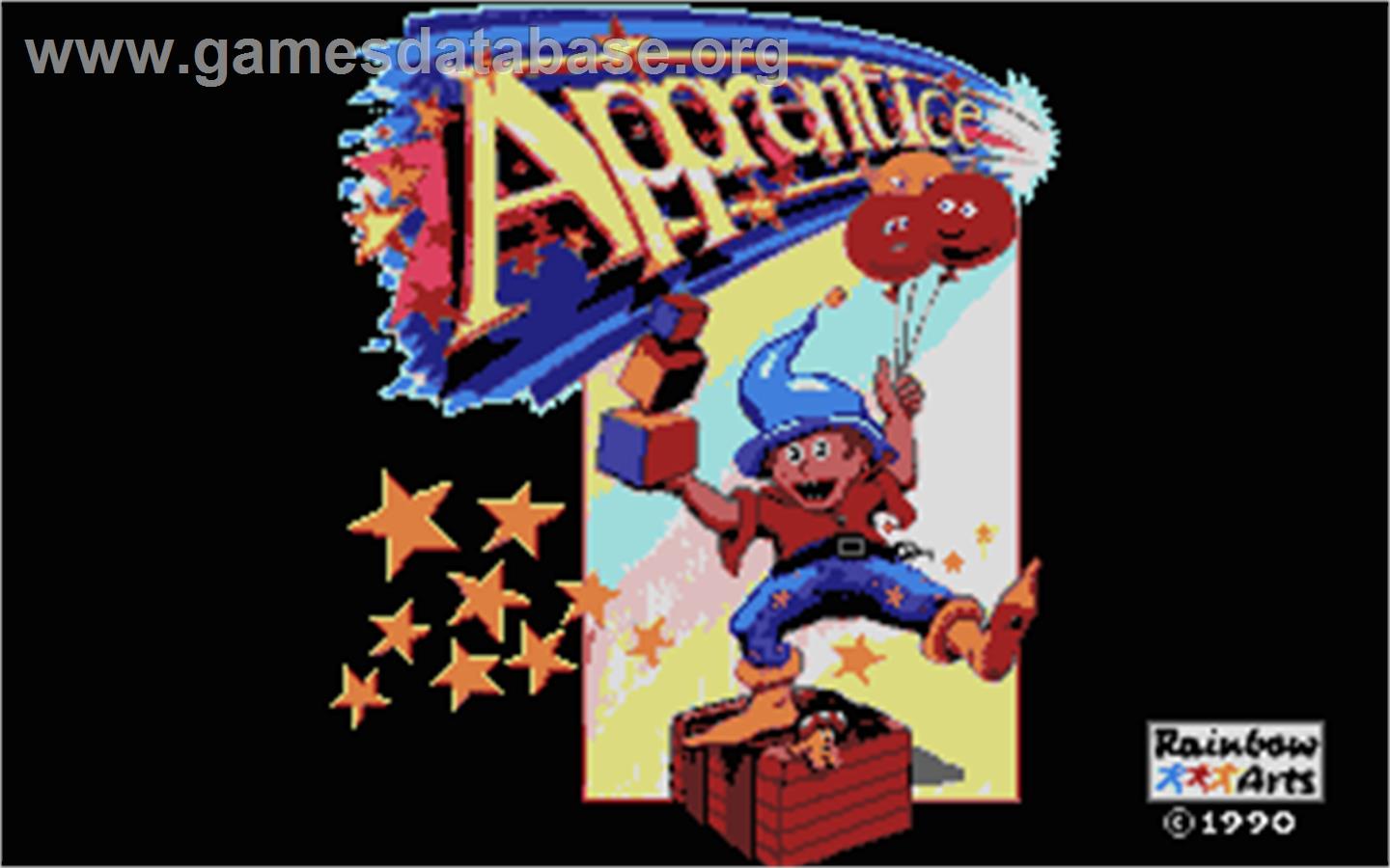 Apprentice - Atari ST - Artwork - Title Screen