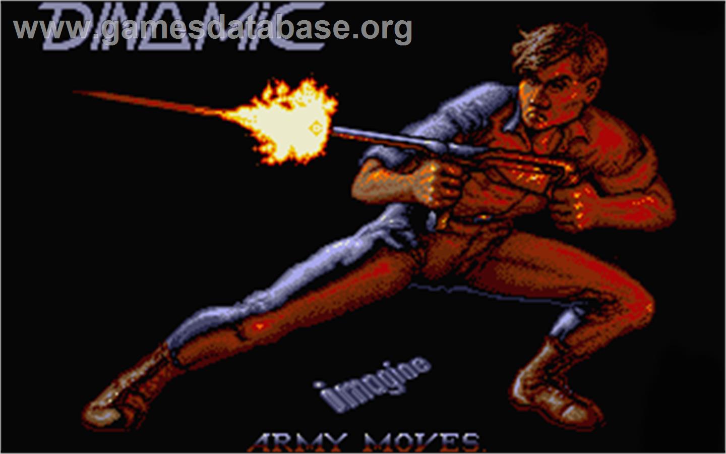 Army Moves - Atari ST - Artwork - Title Screen