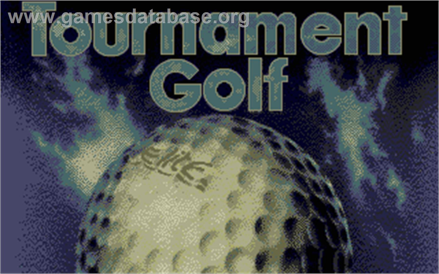 Arnold Palmer Tournament Golf - Atari ST - Artwork - Title Screen