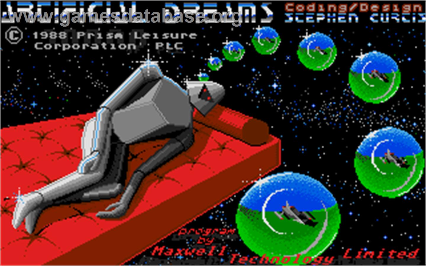 Artificial Dreams - Atari ST - Artwork - Title Screen