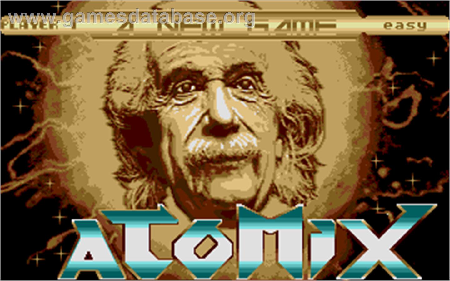 Atomix - Atari ST - Artwork - Title Screen