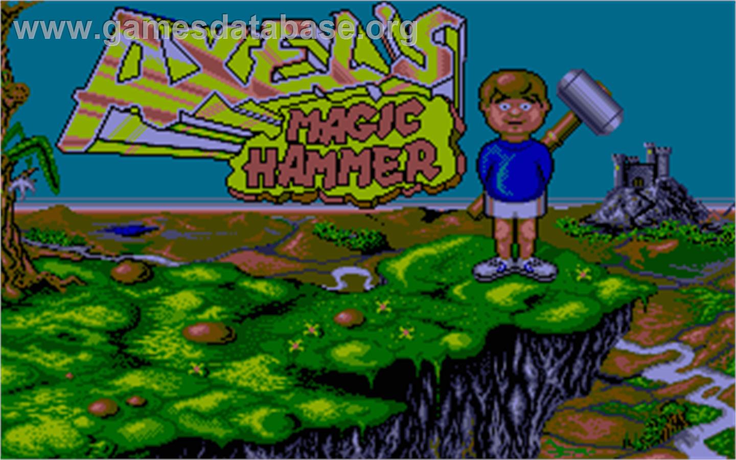 Axel's Magic Hammer - Atari ST - Artwork - Title Screen