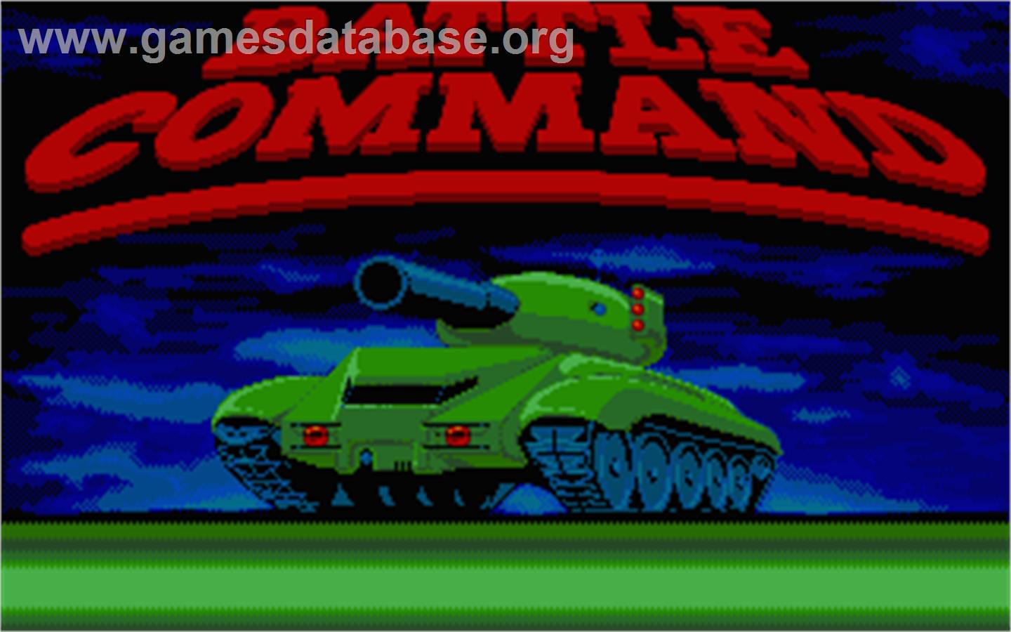 Battle Command - Atari ST - Artwork - Title Screen