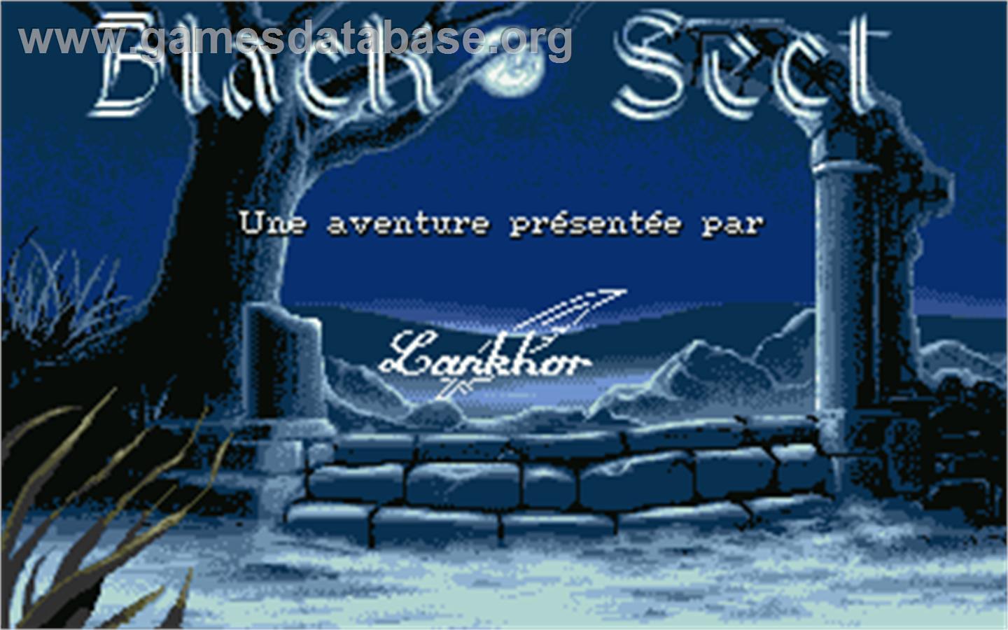 Black Sect - Atari ST - Artwork - Title Screen