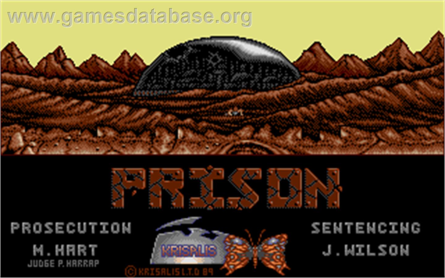 Brimstone - Atari ST - Artwork - Title Screen