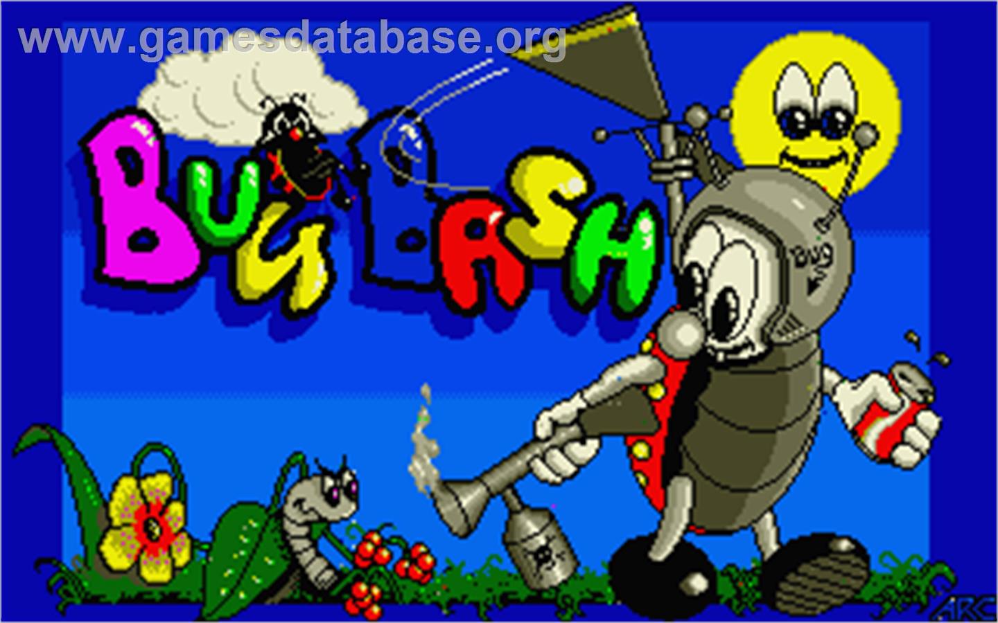 Bug Bash - Atari ST - Artwork - Title Screen
