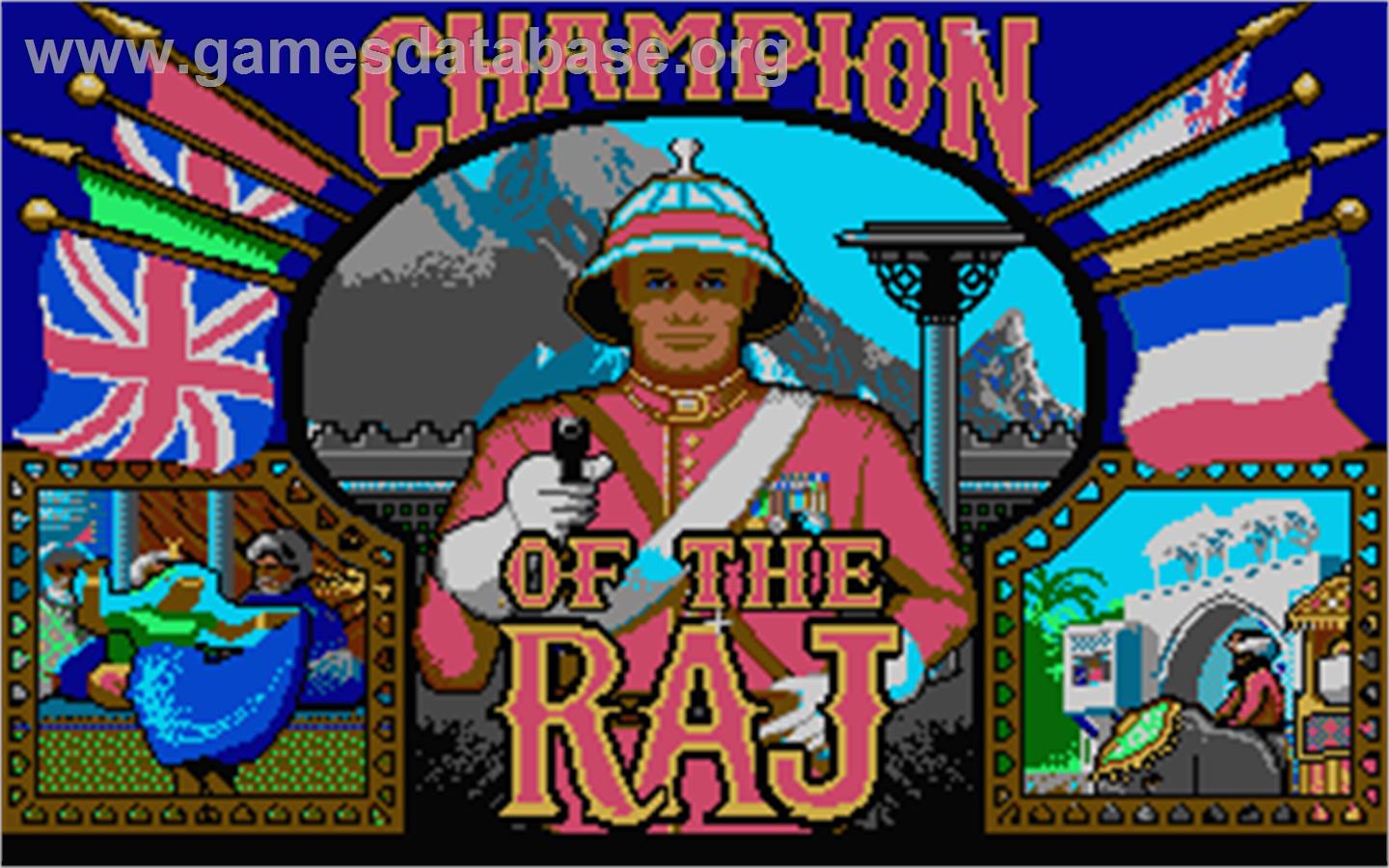 Champion of the Raj - Atari ST - Artwork - Title Screen