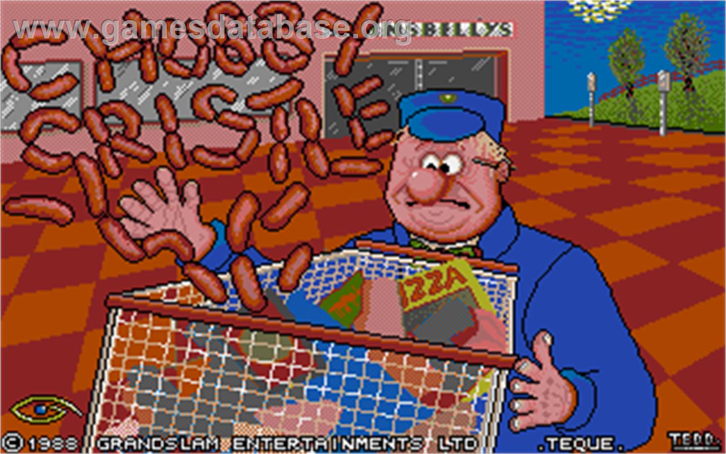 Chubby Gristle - Atari ST - Artwork - Title Screen