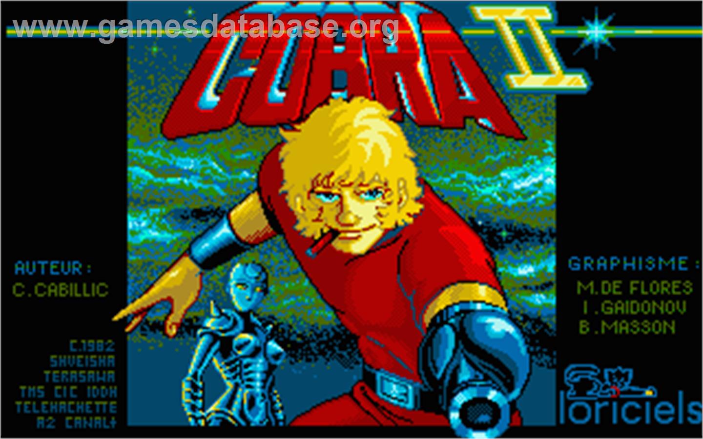 Cobra 2 - Atari ST - Artwork - Title Screen