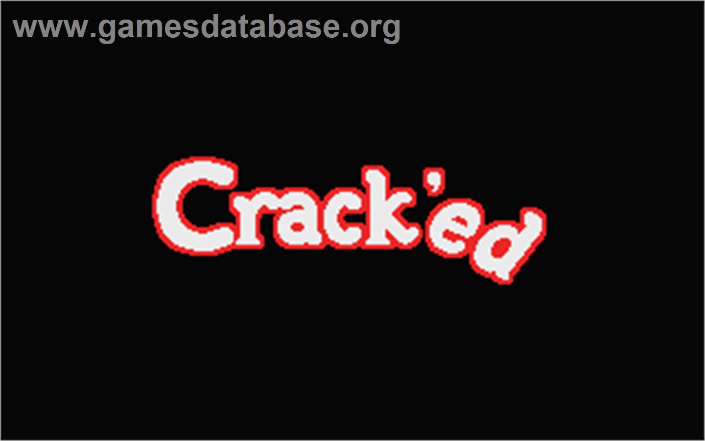 Crack'ed - Atari ST - Artwork - Title Screen
