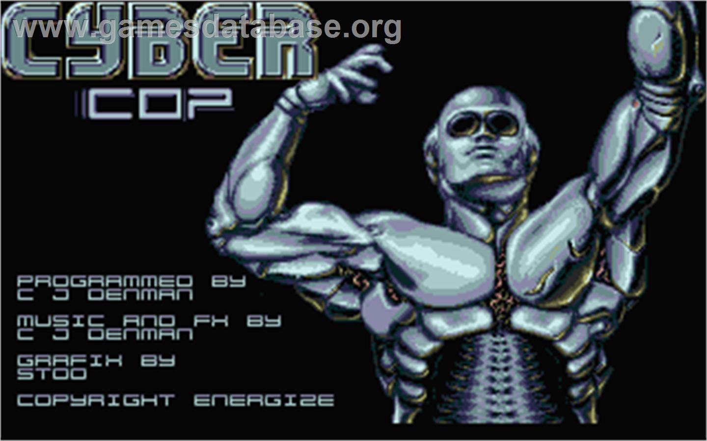 Cyber Snake - Atari ST - Artwork - Title Screen