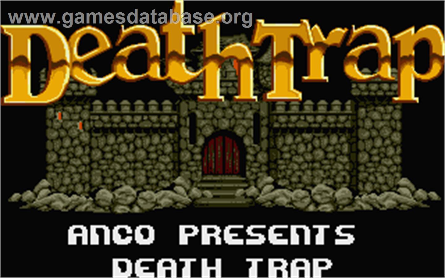 Death Bringer - Atari ST - Artwork - Title Screen