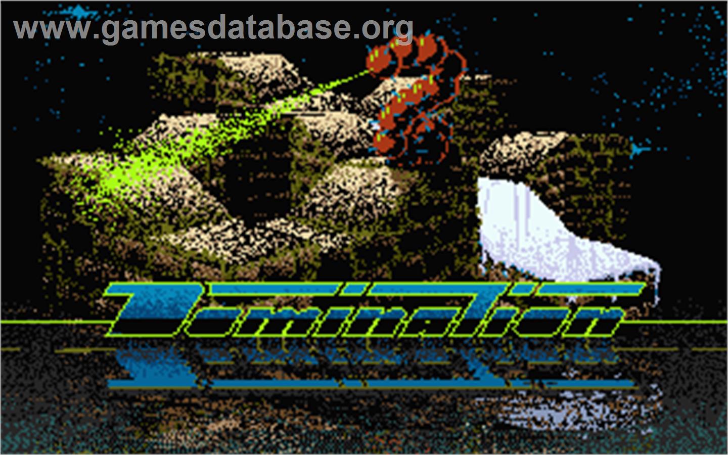 Dominator - Atari ST - Artwork - Title Screen