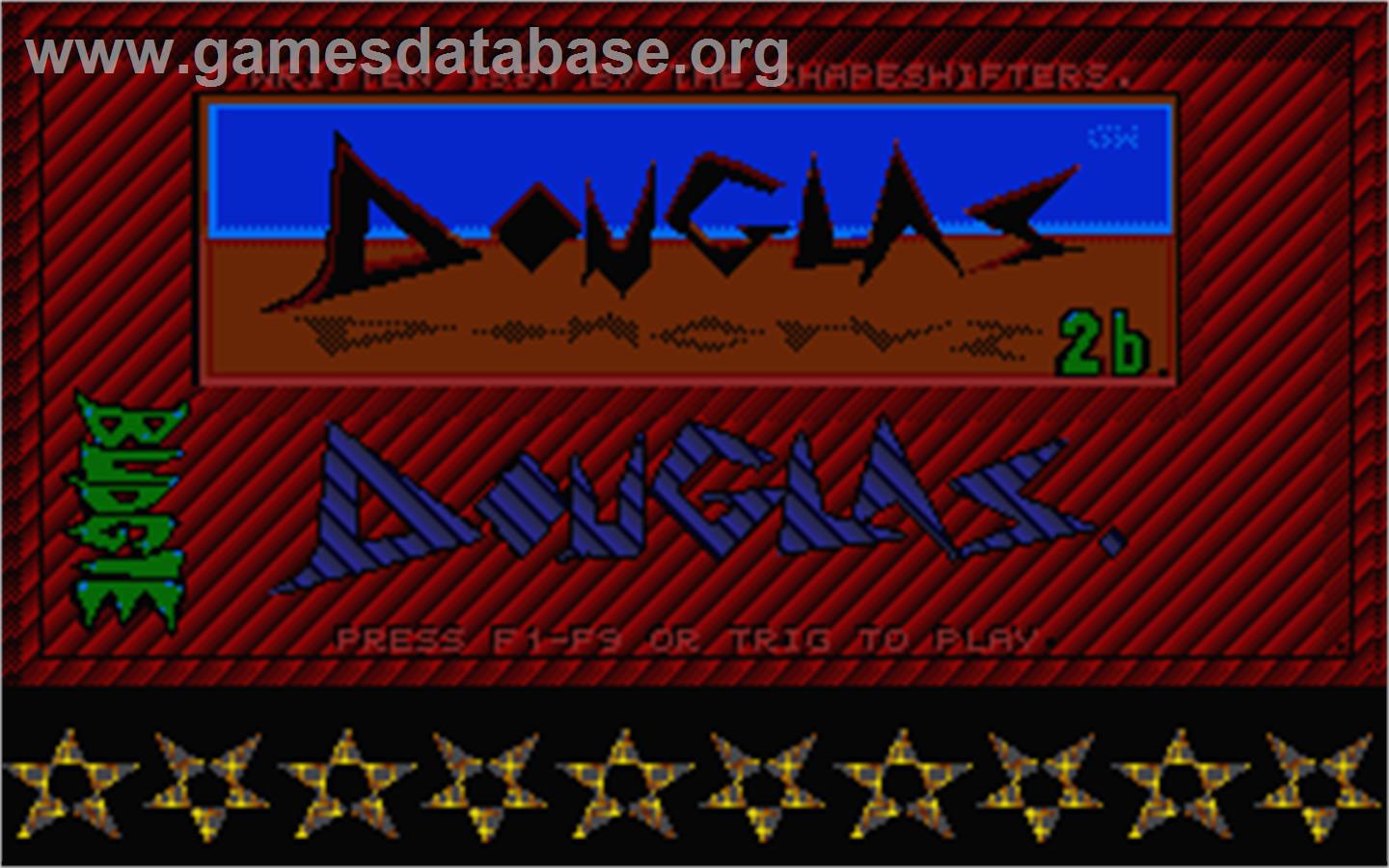 Douglas Rockmoor 2 - Atari ST - Artwork - Title Screen