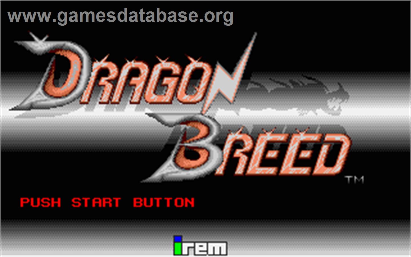 Dragon Breed - Atari ST - Artwork - Title Screen