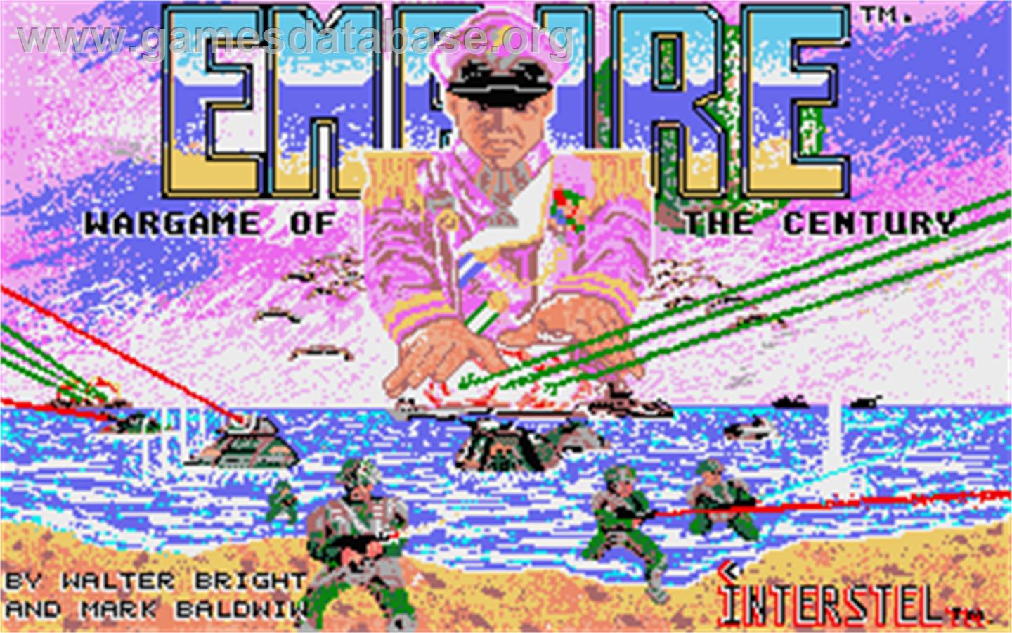 Empire: Wargame of the Century - Atari ST - Artwork - Title Screen