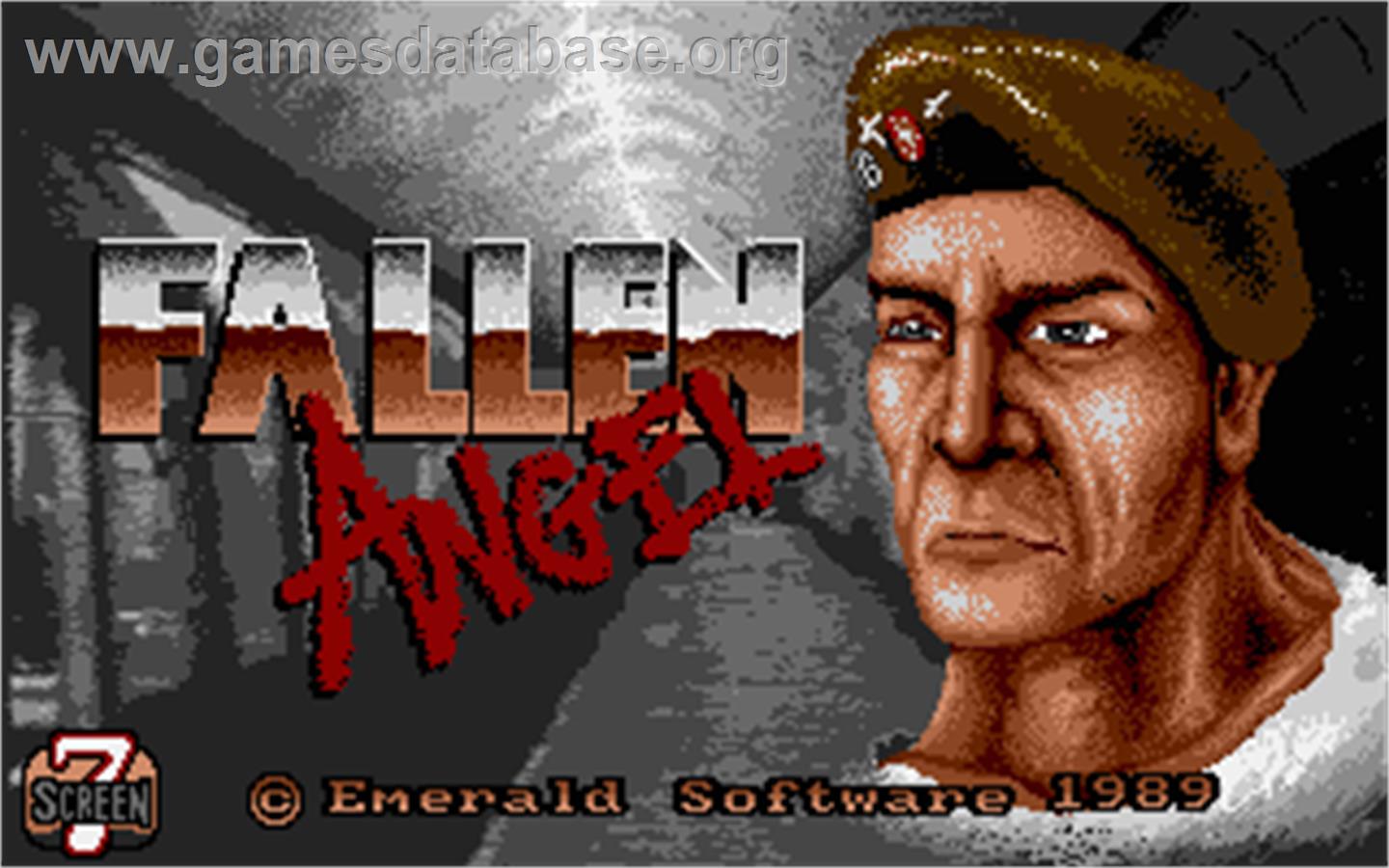 Fallen Angel - Atari ST - Artwork - Title Screen
