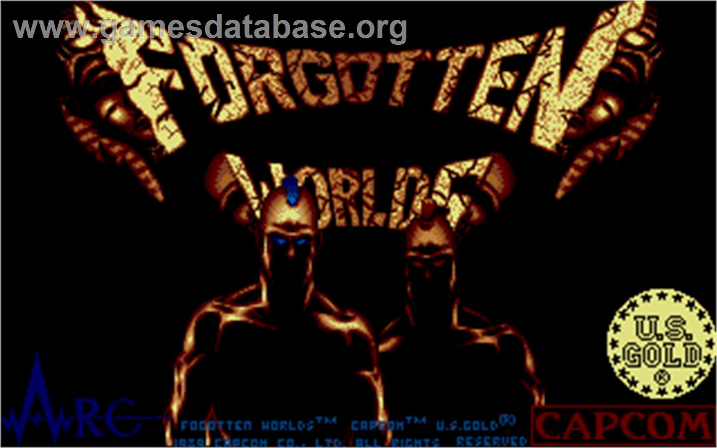 Forgotten Worlds - Atari ST - Artwork - Title Screen