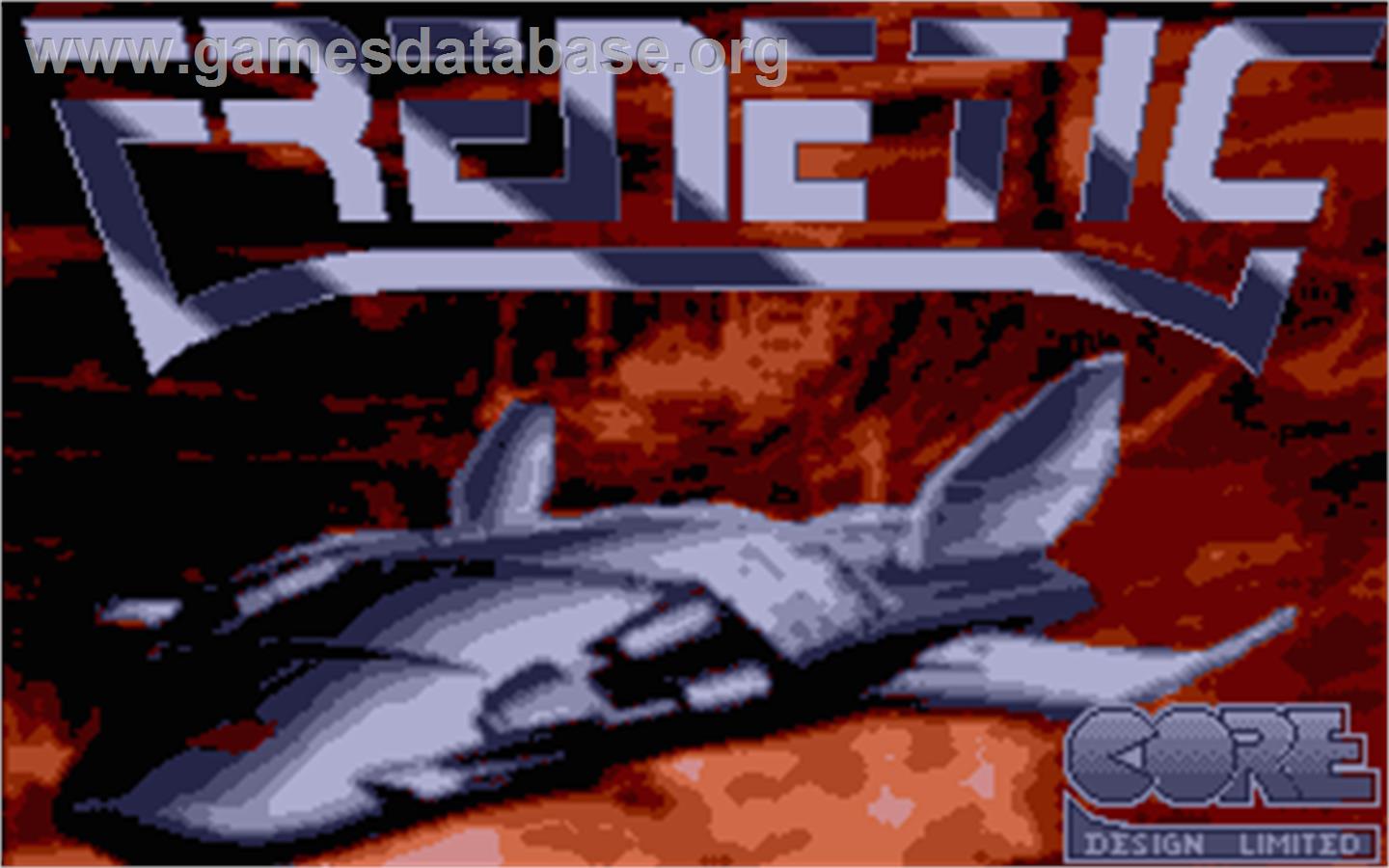 Frenetic - Atari ST - Artwork - Title Screen