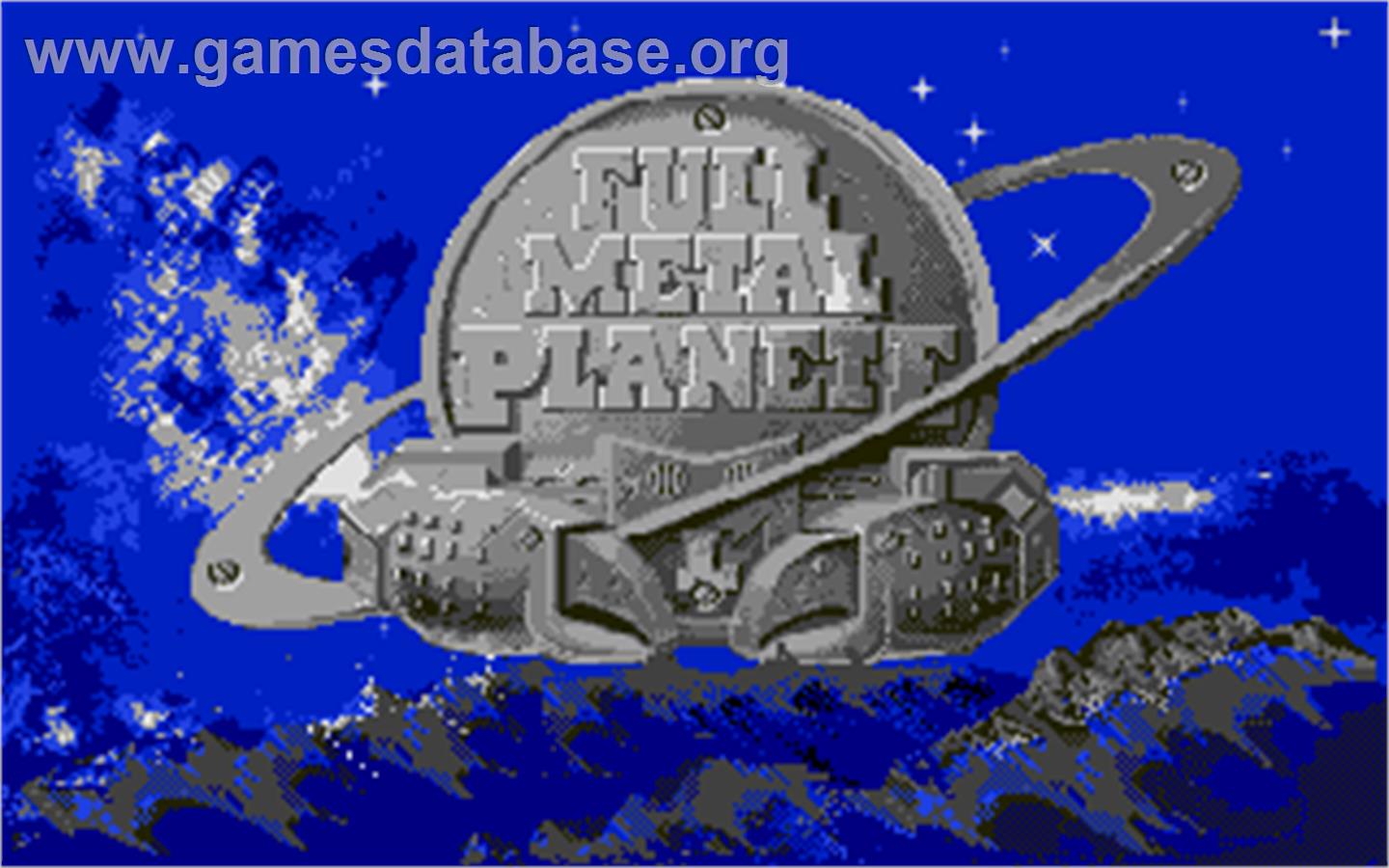 Full Metal Planete - Atari ST - Artwork - Title Screen