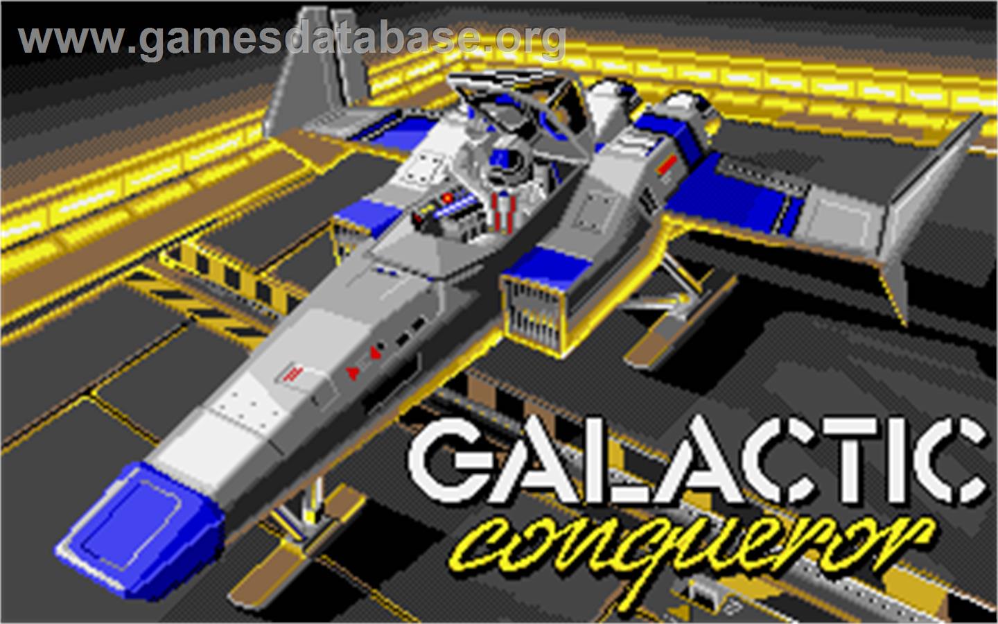 Galactic Conqueror - Atari ST - Artwork - Title Screen