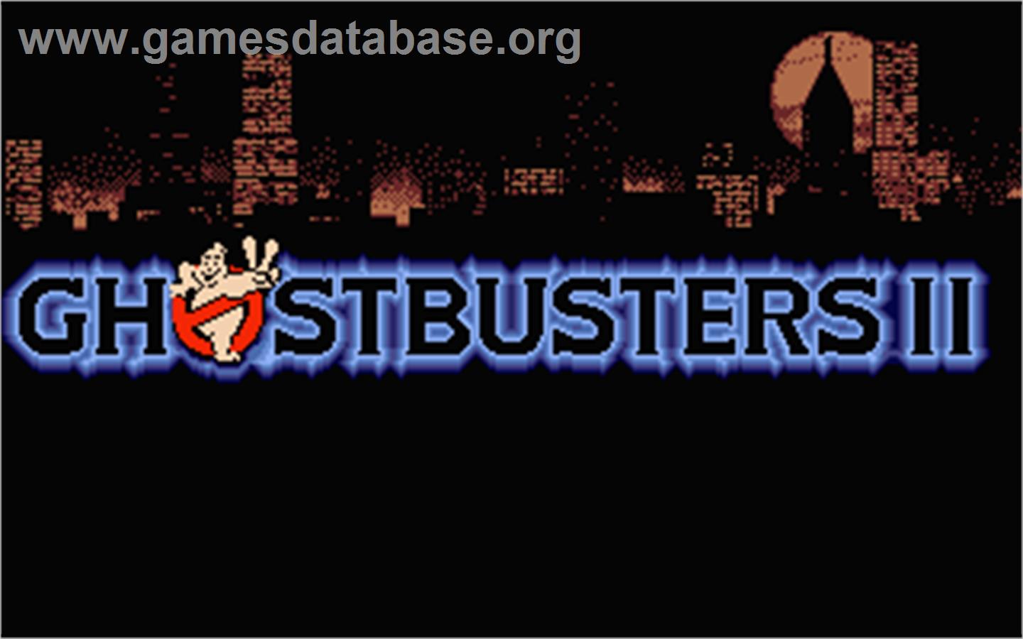 Ghostbusters 2 - Atari ST - Artwork - Title Screen