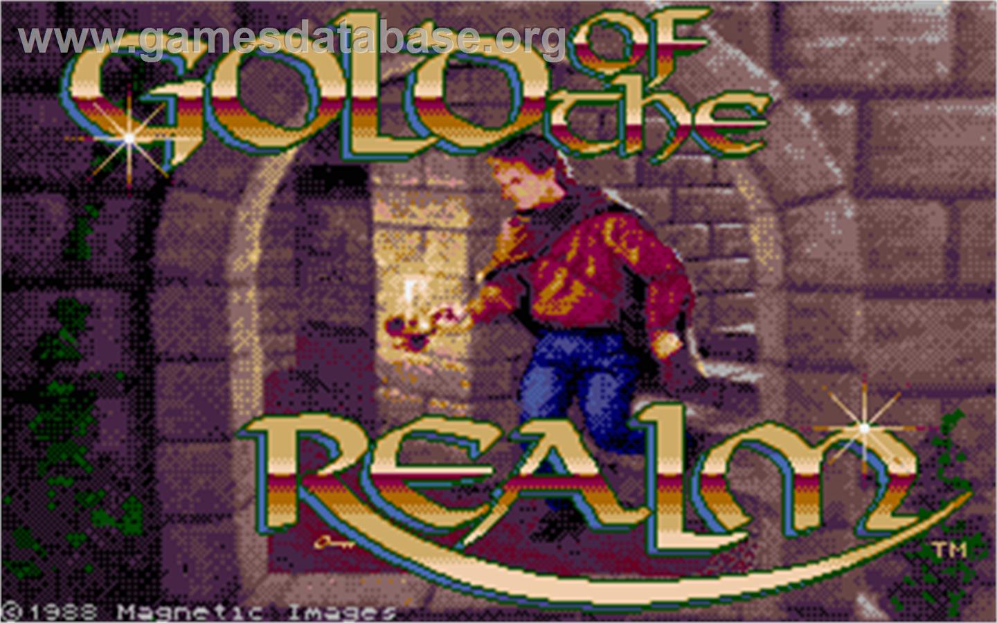 Gold of the Realm - Atari ST - Artwork - Title Screen
