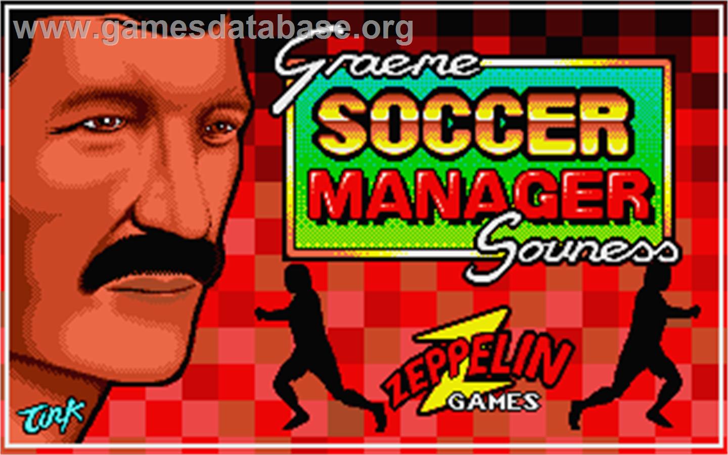 Graeme Souness Soccer Manager - Atari ST - Artwork - Title Screen