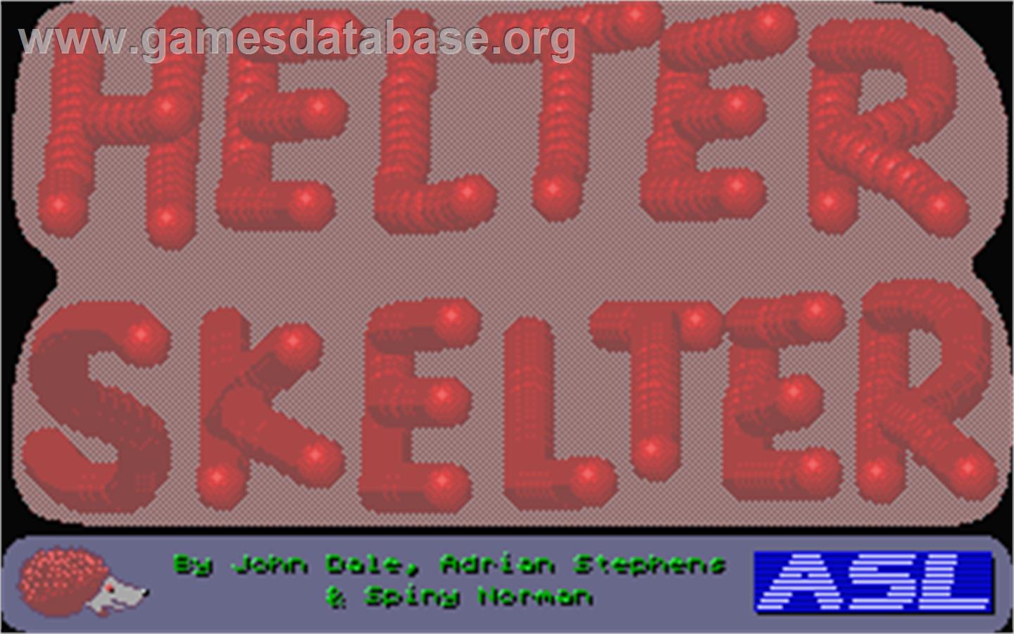Helter Skelter - Atari ST - Artwork - Title Screen