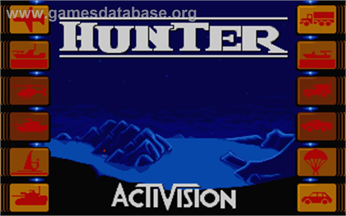 Hunter - Atari ST - Artwork - Title Screen