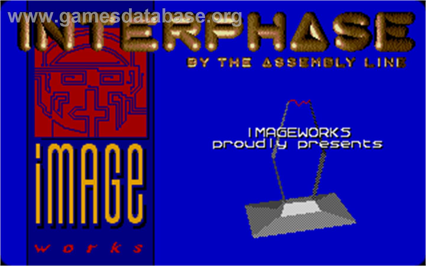 Interphase - Atari ST - Artwork - Title Screen